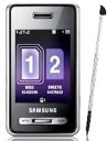 Best available price of Samsung D980 in Peru